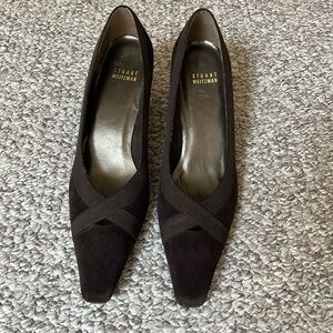 Stuart Weitzman Brown Suede Shoes